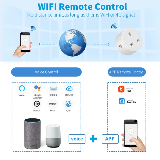 Smart Wifi Plug Voice Control - Image 6